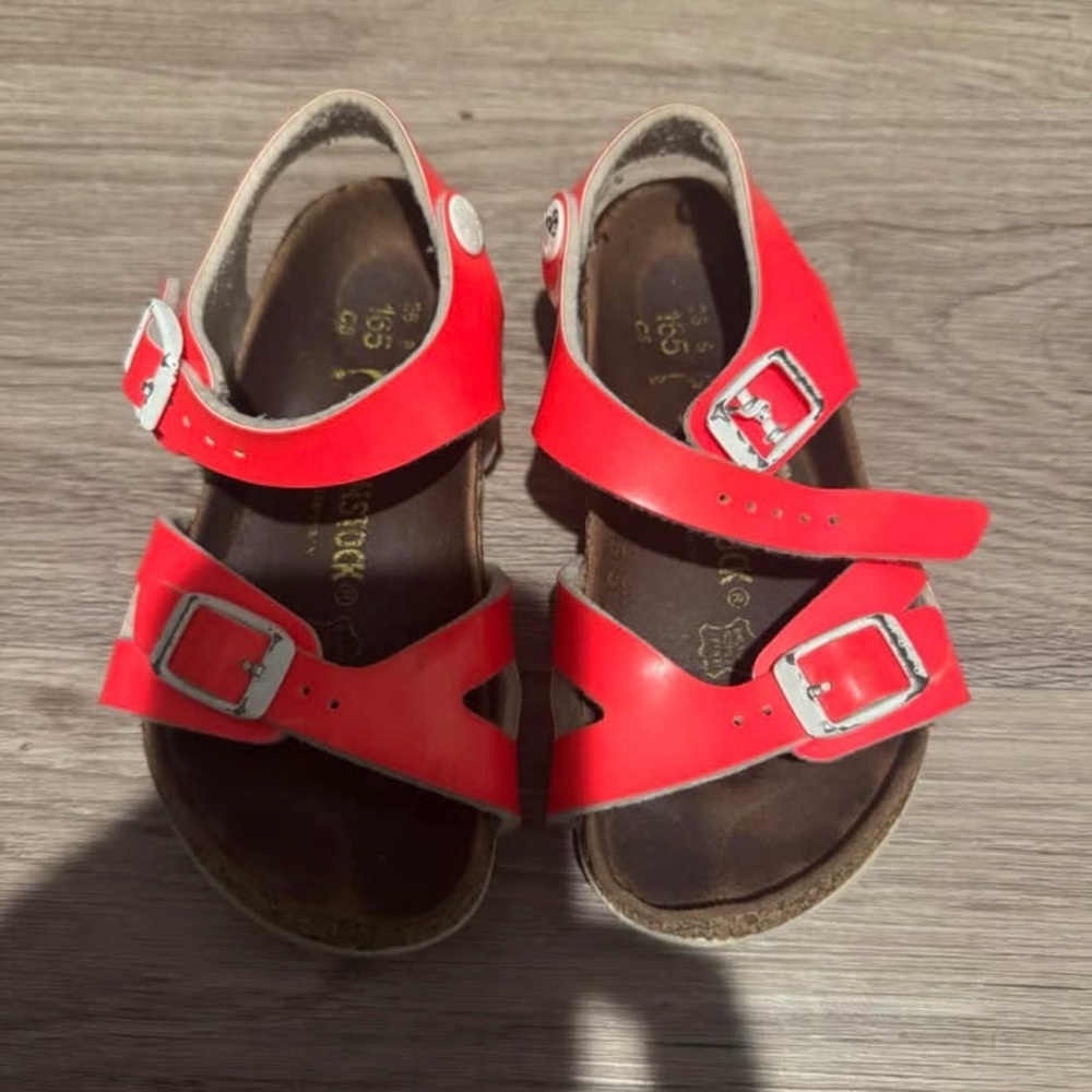 Birkenstock Girls Bright Pink Sandals